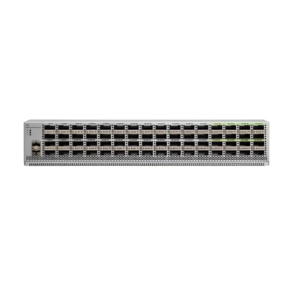 Cisco Nexus 9000 64-port 40Gb QSFP network switch front view, refurbished