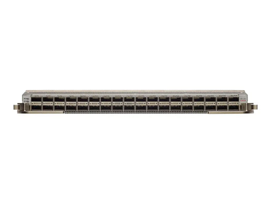 Cisco Nexus 9000 Series 32-port QSFP line card N9K-X9432PQ refurbished, front view