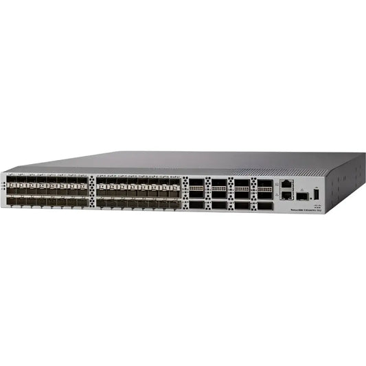 Cisco Nexus 9300-FX3S rack-mount fiber port gigabit switch with multiple SFP and QSFP28 ports