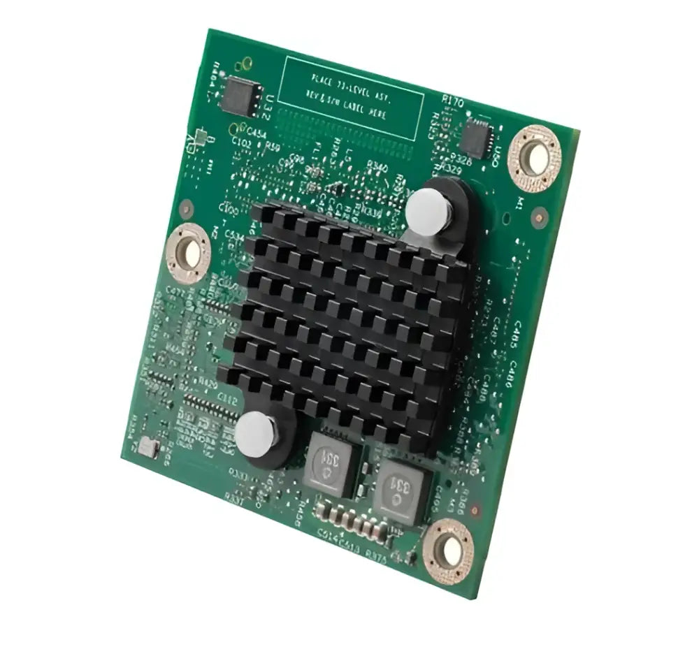 Cisco PVDM4-32 voice data module refurbished with heatsink and green circuit board