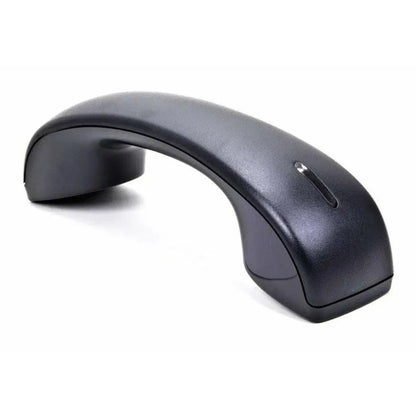 Black Cisco 79xx series replacement phone handset on white background
