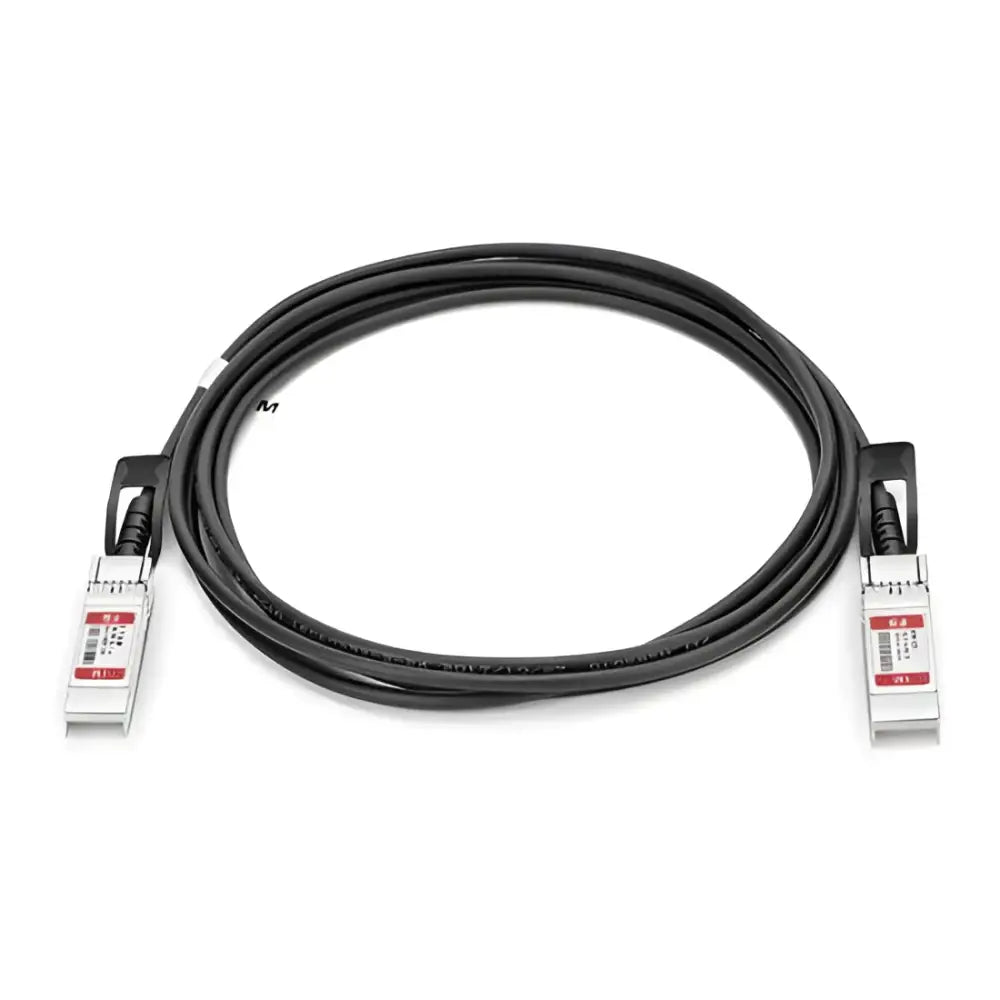 Cisco SFP to SFP 1.5m passive twinax copper cable with black and silver connectors