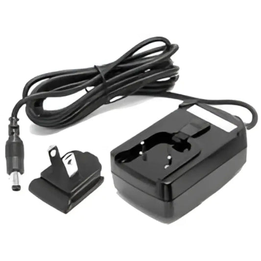 Cisco SPA 5V power adapter with detachable plug and attached cable on white background