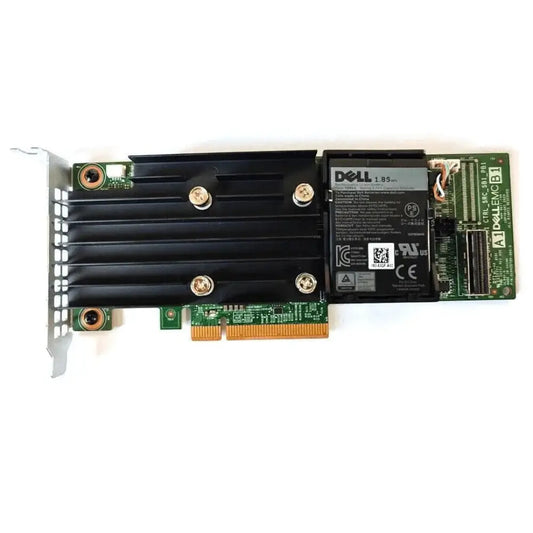 Dell PERC H750 8GB NV cache PCI low profile RAID controller card with black heatsink