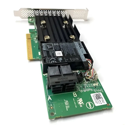 Dell PERC H755 8GB cache 12G front RAID controller with heatsink and connectors
