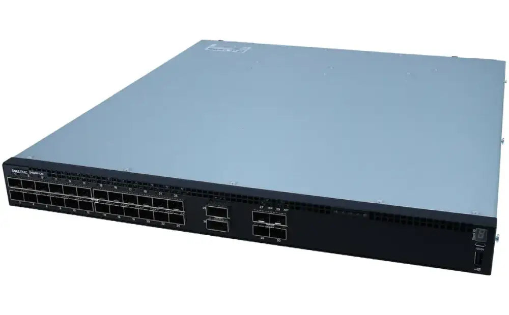 Dell PowerSwitch S4128F-ON 28-Port 10GbE SFP+ 2x 100GbE QSFP28 Open Networking Switch S4128F-ON - Refurbished