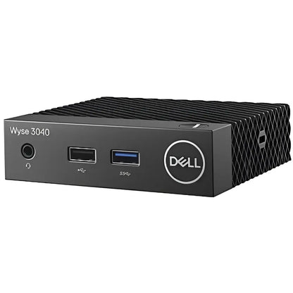 Dell Wyse 3040 thin client mini PC with front USB ports and Dell logo
