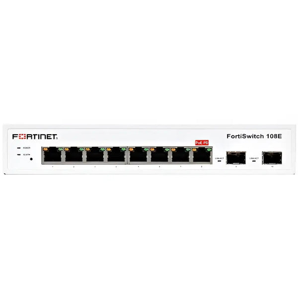 Fortinet FS-108E-POE FortiSwitch 8-Port PoE+ | Reef Telecom