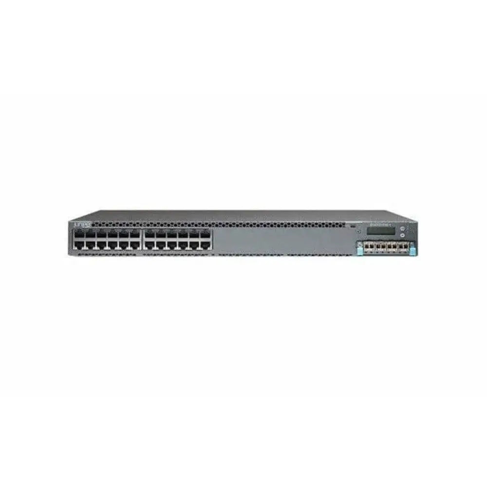 Juniper Networks EX4400-24P 24-port gigabit network switch front view, refurbished