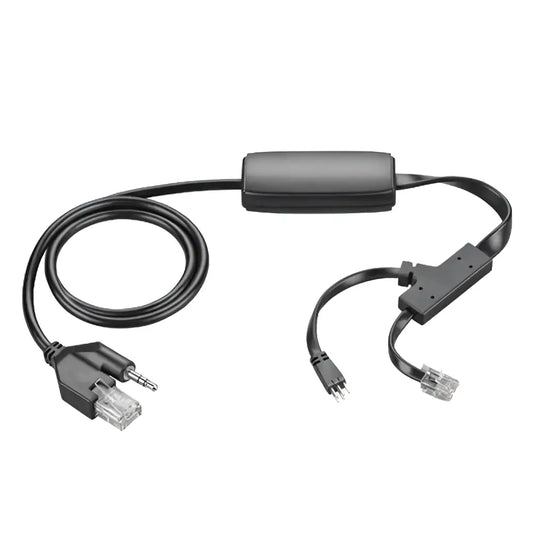 Plantronics APP-51 EHS cable for Polycom phones with RJ connectors and inline module