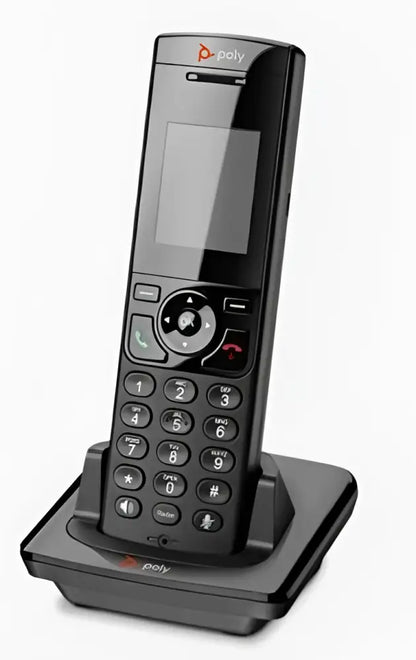Poly VVX D230 DECT Cordless Handset with Charging Cradle 2200-49235-001 - Refurbished