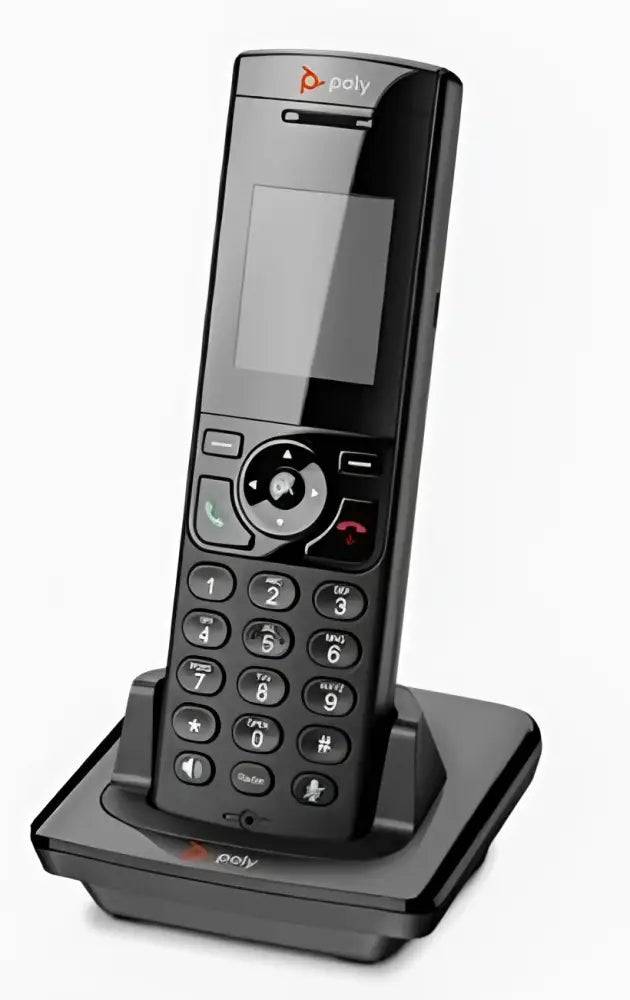 Poly VVX D230 DECT Cordless Handset with Charging Cradle 2200-49235-001 - New