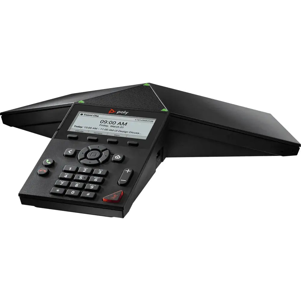 Polycom RealPresence Trio 8300 refurbished conference phone with display and keypad