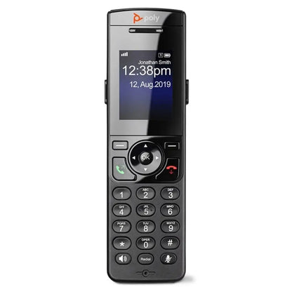 Polycom VVX D230 cordless phone handset with color display and numeric keypad