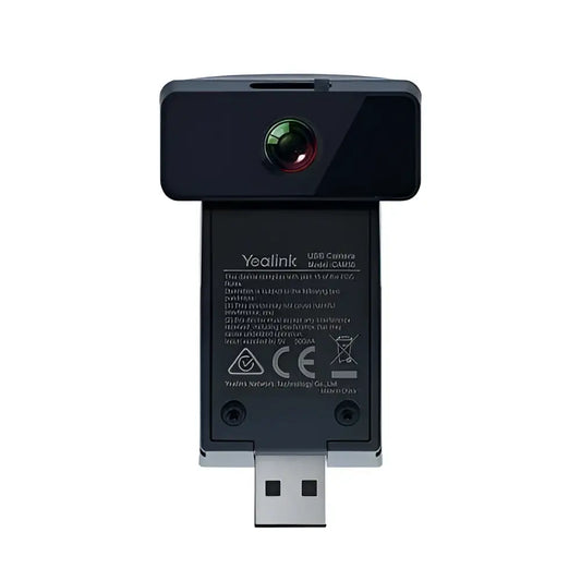 Yealink CAM50 HD USB camera for SIP T58V and T58A, black rectangular webcam front view
