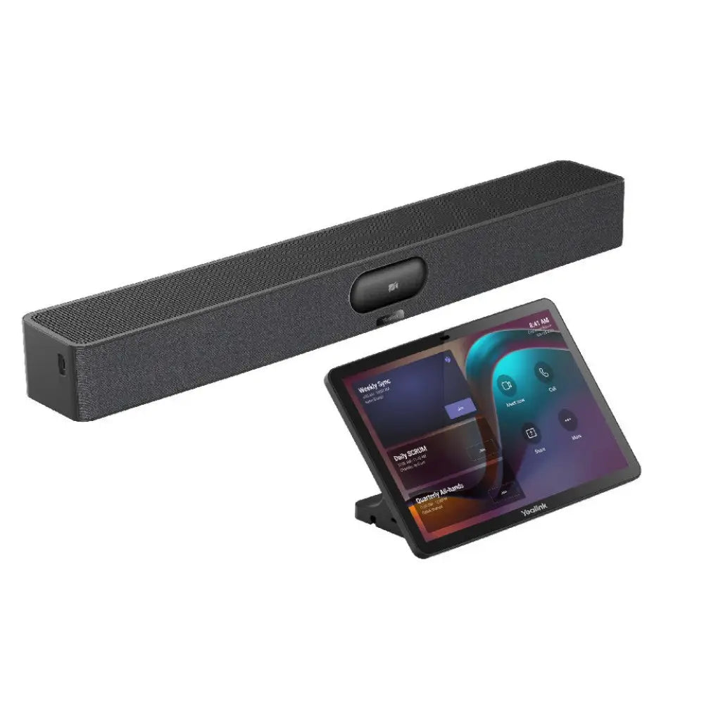 Yealink MeetingBar A25 video bar with CTP25 touch console