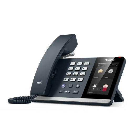 Yealink MP54 Microsoft Teams IP phone with touchscreen display and physical keypad