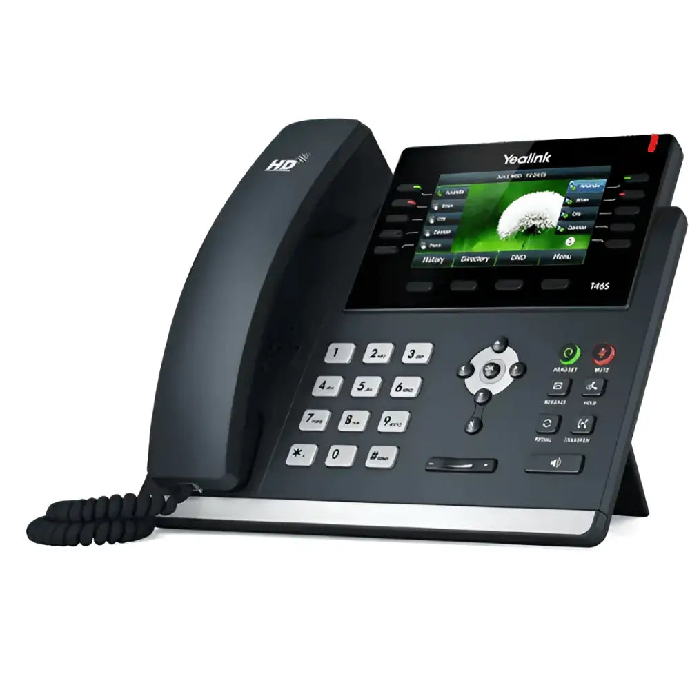 Yealink T46S SIP Gigabit IP phone with color display and keypad