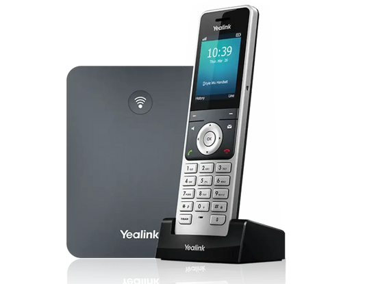 Yealink W76P IP DECT Wireless Handset Bundle W56H w/ W70 Base - YEALINK-W76P - Refurbished - YEALINK-W76P-R - Reef Telecom