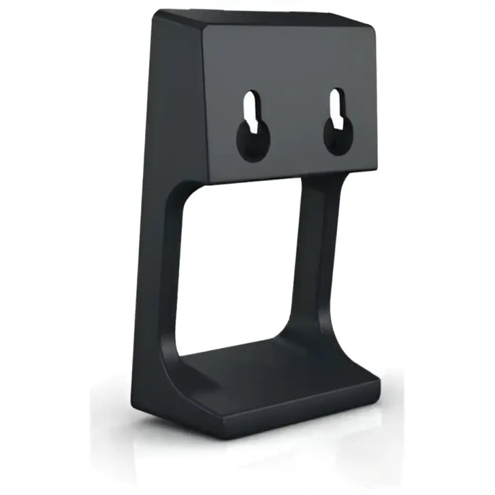 Yealink wall mount bracket for EXP40 expansion module, black plastic with dual keyhole slots