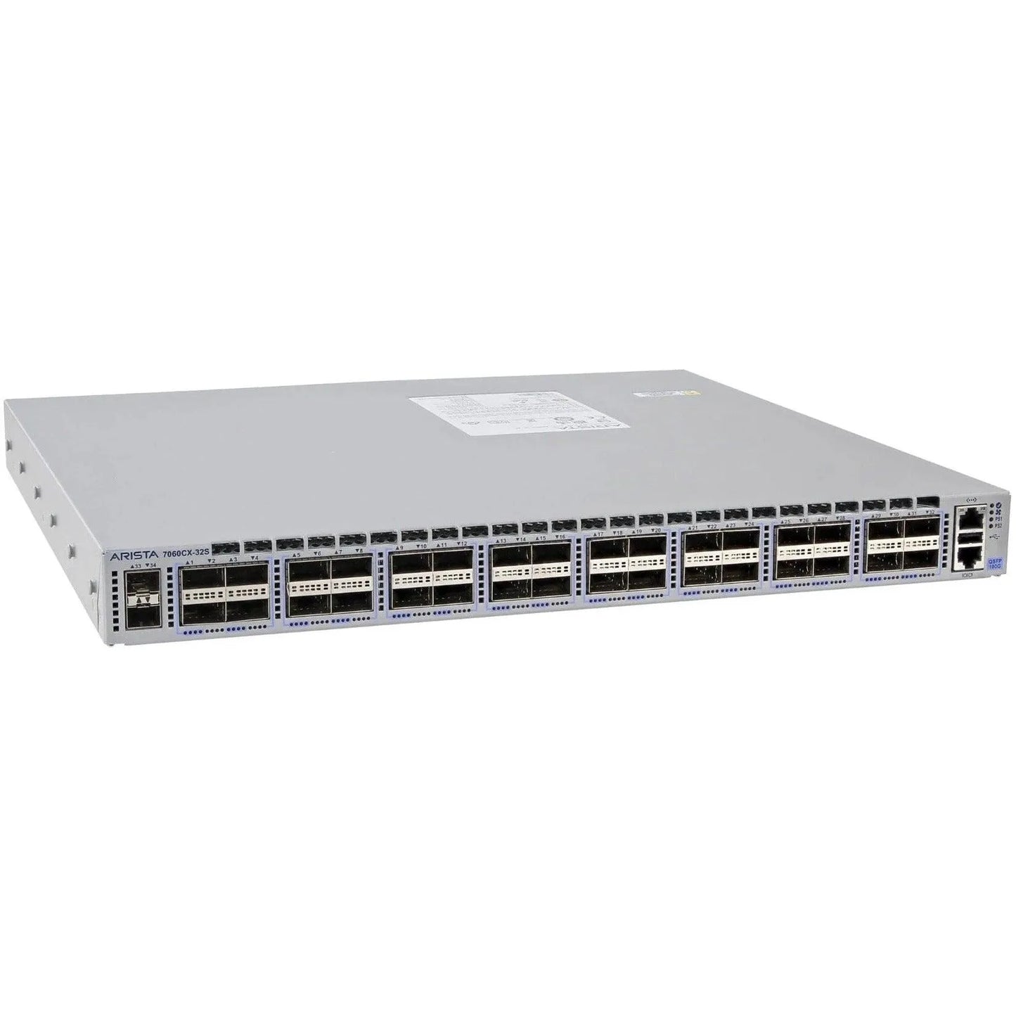 Arista 7060CX 32 Port Gigabit Switch - DCS-7060CX-32S Refurbished - DCS-7060CX-32S-R - Reef Telecom