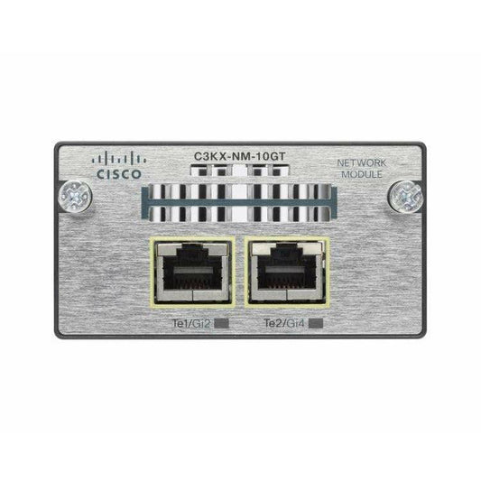 Cisco 10 Gigabit Ethernet Module for 3750X 3560X - C3KX-NM-10GT - C3KX-NM-10GT - Reef Telecom