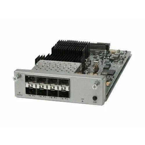 Cisco C4KX-NM-8SFP refurbished 10 gigabit Ethernet module with 8 SFP ports