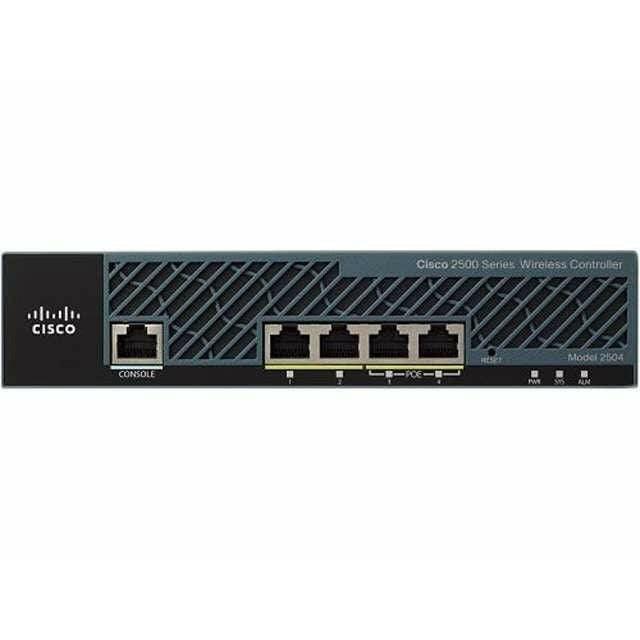 Cisco 2500 Series Wireless LAN Controller for 25 AP - AIR-CT2504-25-K9 - AIR-CT2504-25-K9-R - Reef Telecom