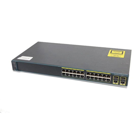 Cisco 2960 24 Port 10/100 Ethernet Switch - WS-C2960-24TC-L - Refurbished - WS-C2960-24TC-L-R - Reef Telecom