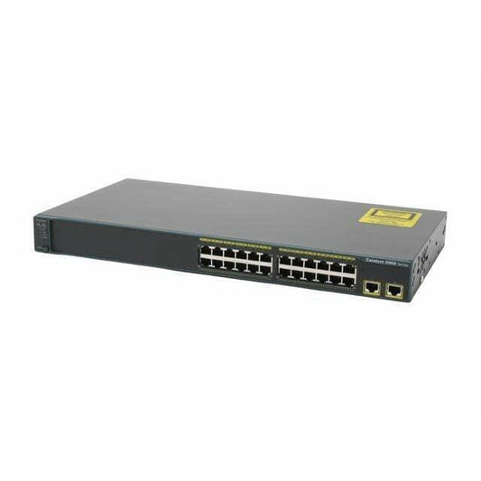 Cisco Catalyst 2960 24 Port 10/100 + 2 T Image Switch - WS-C2960-24TT-L - WS-C2960-24TT-L-R - Reef Telecom