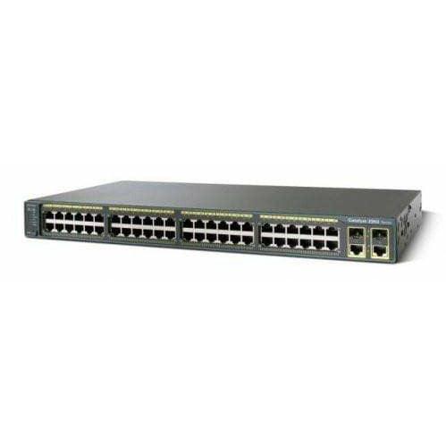 Cisco Catalyst 2960 48 Port 10/100 PoE + 2 T/SFP Switch - WS-C2960-48PST-L - WS-C2960-48PST-L-R - Reef Telecom