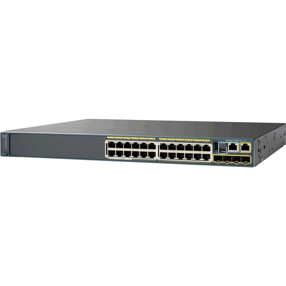 Cisco Catalyst 2960G 24 Port Switch - WS-C2960G-24TC-L - WS-C2960G-24TC-L-R - Reef Telecom