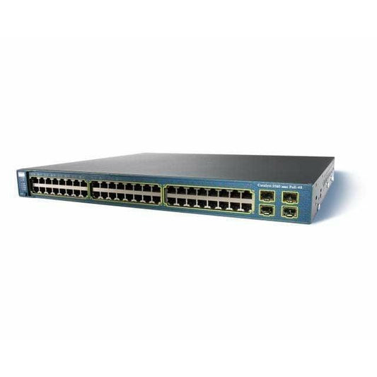 Cisco Catalyst 3560 48 Port Switch POE - WS-C3560-48PS-S - WS-C3560-48PS-S-R - Reef Telecom