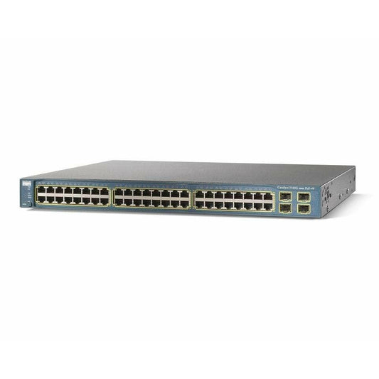 Cisco Catalyst 3560G 48 Port Gigabit POE Switch - WS-C3560G-48PS-S - WS-C3560G-48PS-S-R - Reef Telecom