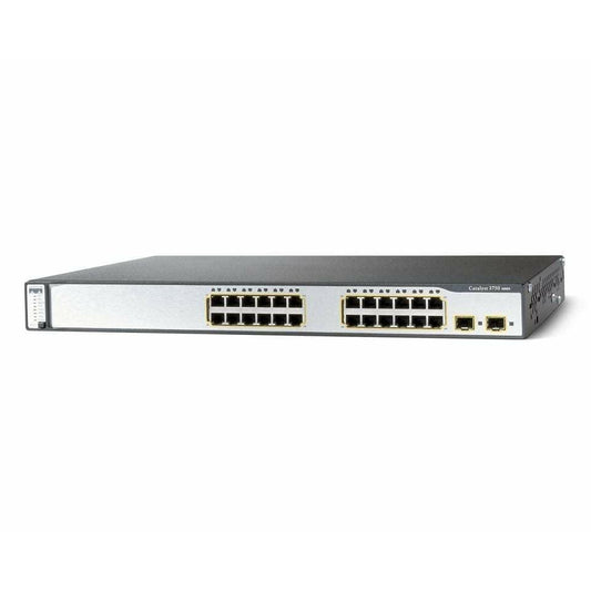 Cisco Catalyst 3750 24 Port Switch POE - WS-C3750-24PS-E - WS-C3750-24PS-E-R - Reef Telecom