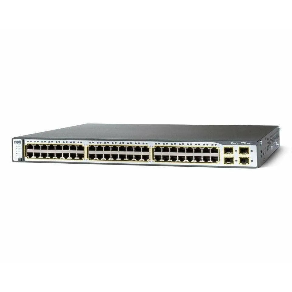 Cisco Catalyst 3750 48 Port Switch POE - WS-C3750-48PS-S - WS-C3750-48PS-S-R - Reef Telecom