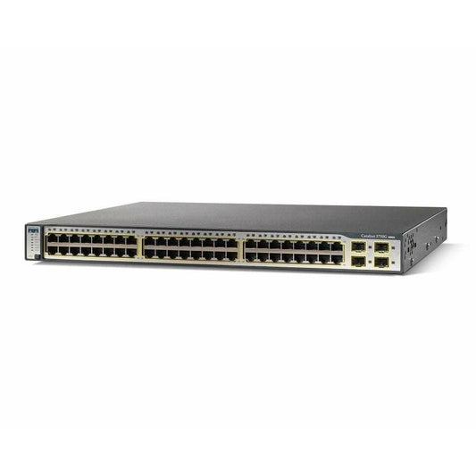 Cisco Catalyst 3750 48 Port Switch - WS-C3750-48TS-S - WS-C3750-48TS-S-R - Reef Telecom