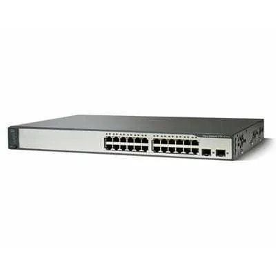 Cisco Catalyst 3750 V2 24 Port POE Switch - WS-C3750V2-24PS-S