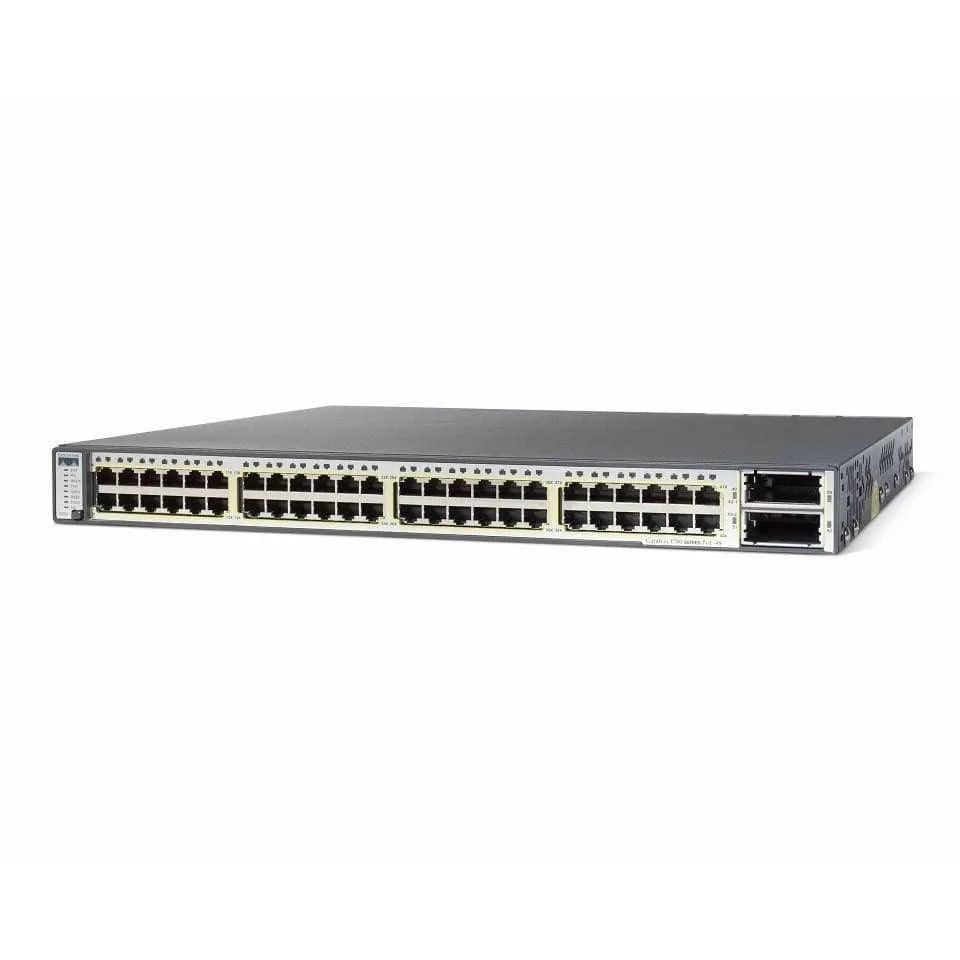 Cisco Catalyst 3750E 48 Port Gigabit Switch - WS-C3750E-48TD-S - WS-C3750E-48TD-S - Reef Telecom