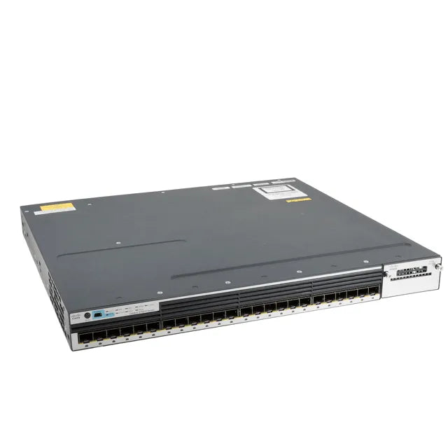 Cisco Catalyst C3750X 24 Port SFP Switch - WS-C3750X-24S-S - WS-C3750X-24S-S-R - Reef Telecom