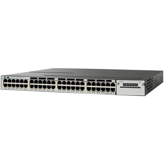 Cisco Catalyst C3750X 48 Port POE Switch - WS-C3750X-48P-L