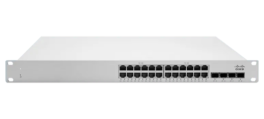 Cisco Meraki MS210 24 Port Cloud Managed PoE Gigabit Switch - MS210-24P-HW - New - MS210-24P-HW - Reef Telecom