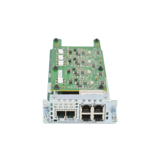 Cisco NIM-2FXS/4FXO 2-Port FXS/FXS-E/DID and 4-Port FXO Network Interface Module - NIM-2FXS/4FXO - Refurbished - NIM-2FXS/4FXO-R - Reef Telecom