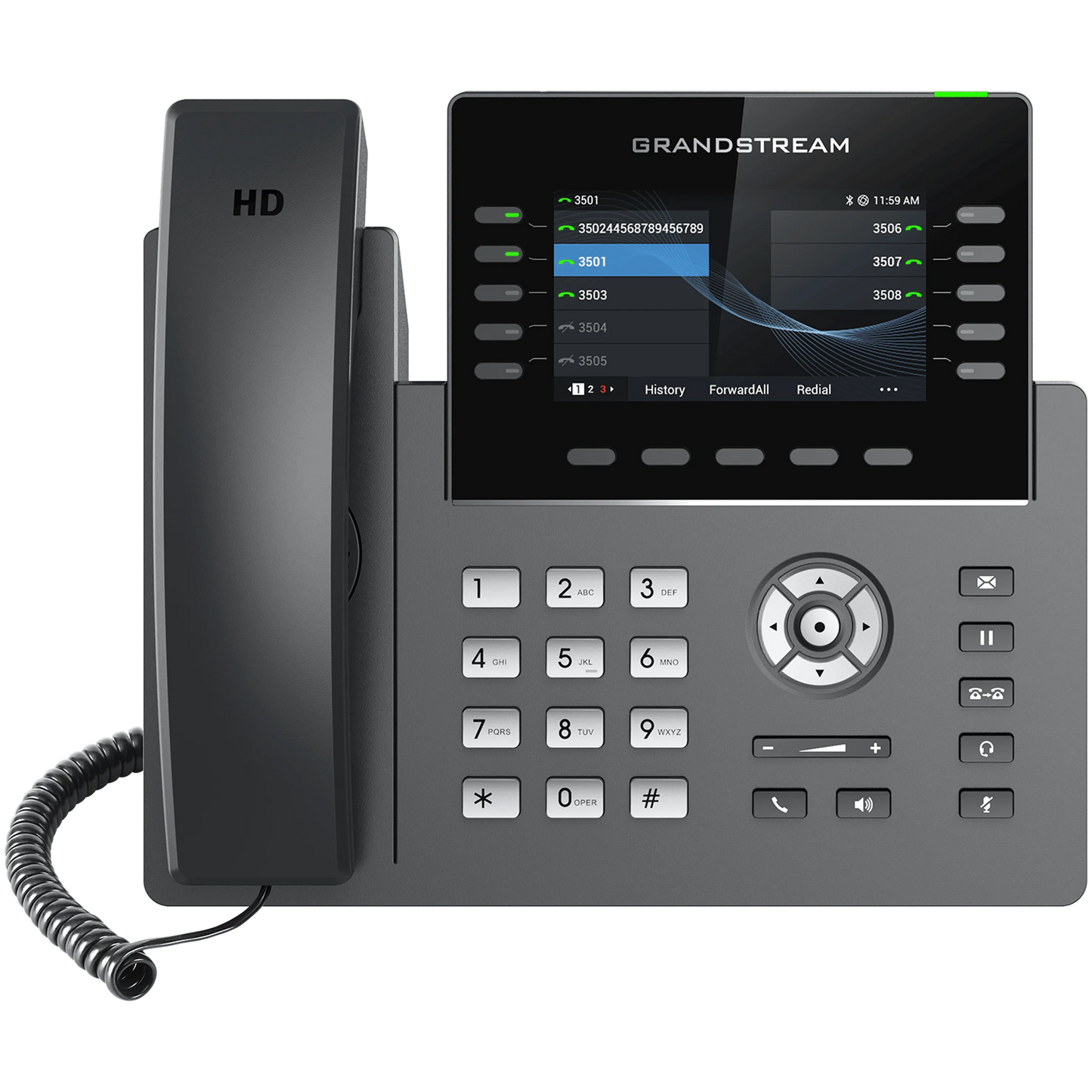 Grandstream Carrier-Grade 10 Line PoE and WiFi IP Phone - GRANDSTREAM-GRP2615 New - GRANDSTREAM-GRP2615 - Reef Telecom