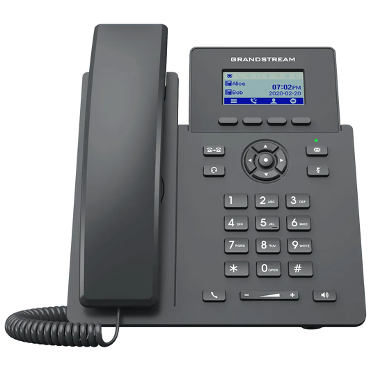 Grandstream Carrier-Grade 2 Line IP Phone - GRANDSTREAM-GRP2601 New - GRANDSTREAM-GRP2601 - Reef Telecom