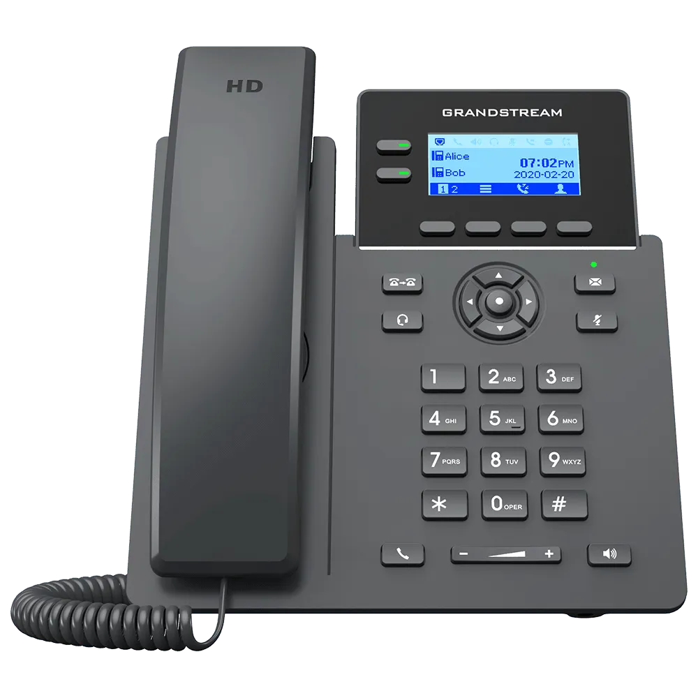 Grandstream Carrier-Grade 2 Line IP Phone - GRANDSTREAM-GRP2602 New - GRANDSTREAM-GRP2602 - Reef Telecom