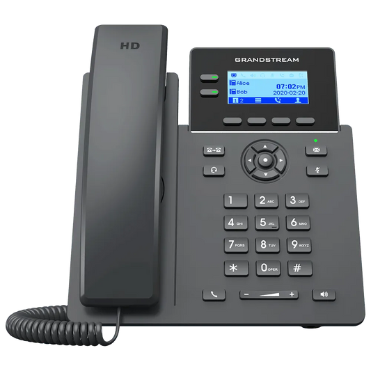 Grandstream Carrier-Grade 2 Line IP Phone - GRANDSTREAM-GRP2602 New - GRANDSTREAM-GRP2602 - Reef Telecom