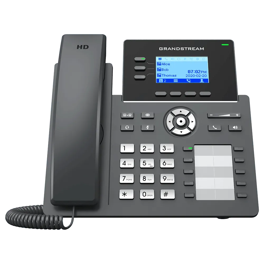 Grandstream Carrier-Grade 3 Line IP Phone - GRANDSTREAM-GRP2604 New - GRANDSTREAM-GRP2604 - Reef Telecom