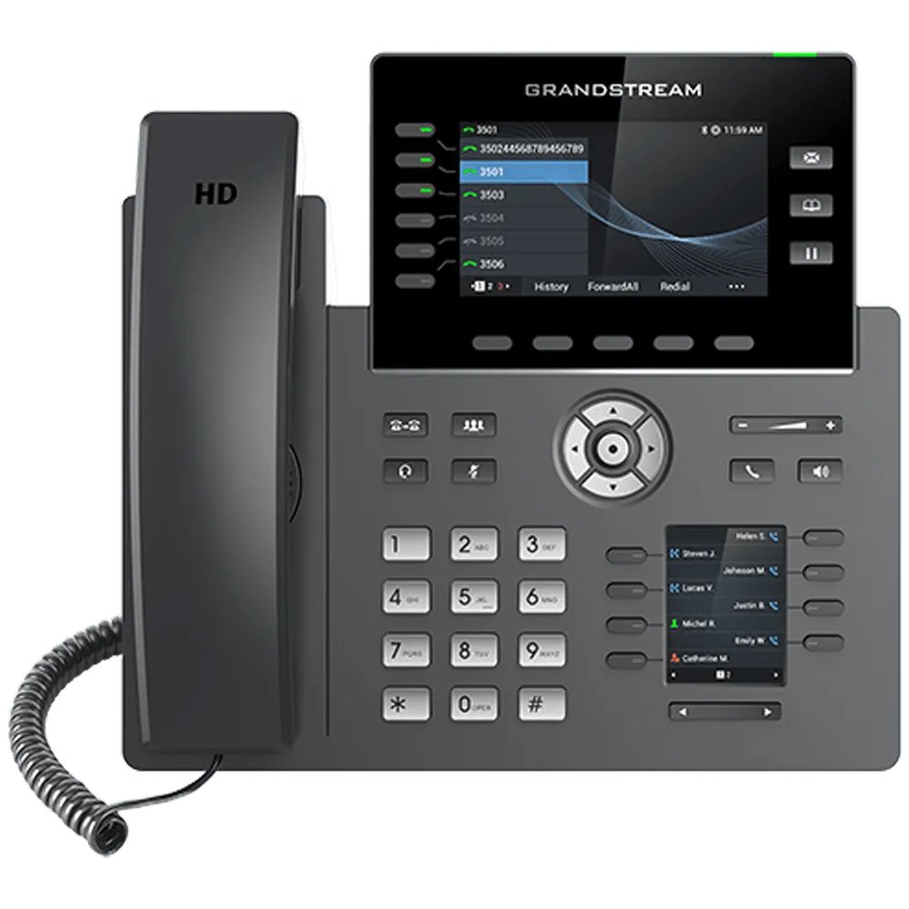 Grandstream Carrier-Grade 6 Line PoE and WiFi IP Phone - GRANDSTREAM-GRP2616 New - GRANDSTREAM-GRP2616 - Reef Telecom