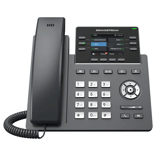 Grandstream Carrier-Grade 6 Line PoE IP Phone - GRANDSTREAM-GRP2613 New - GRANDSTREAM-GRP2613 - Reef Telecom
